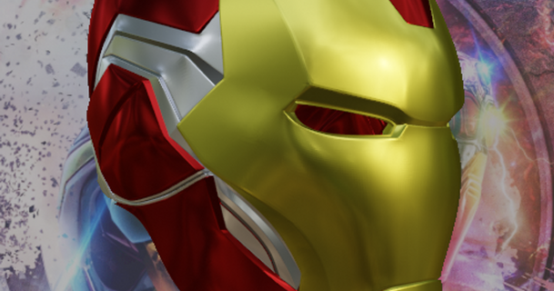 mark 85 ironman inspired helmet budwin 3D Models Hobby & Makers Other Ideas cosplay props marvel 3d print model - Mito3D