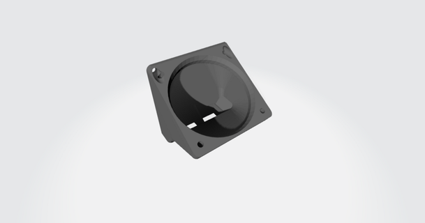 40mm Kühlung Ventilator Adapter Satsana ersetzt Lager Gebläse Verwendet Befestigungen haariger Homan 3D Modelle Drucker Teile Upgrades cr10 Realität Fandukt 3d print model - Mito3D