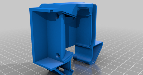 Lager Ender 3 cr10 hotend montieren Adapter v2 v3 haariger Homan 3D Modelle Drucker Realität Teile Upgrades e3dv6 3d print model - Mito3D