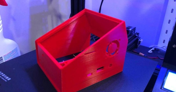 Realität ender 3 Bahnhof lcd + Himbeere pi Schalter Loch Kamera Arm haariger Homan 3D Modelle Drucker Teile Upgrades Ender Oktoprint Kraken Himbeerpi 3d print model - Mito3D