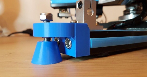 ayarlanabilir ayak robotdigg yara izi kol 3d yazıcı dc42 3D modeller yazıcılar parçalar yükseltmeler şeytani 3d print model - Mito3D