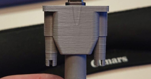 sub USB câble couverture gaine Yetishaf 3D modèles gadgets rétro manche série dsub 3d print model - Mito3D