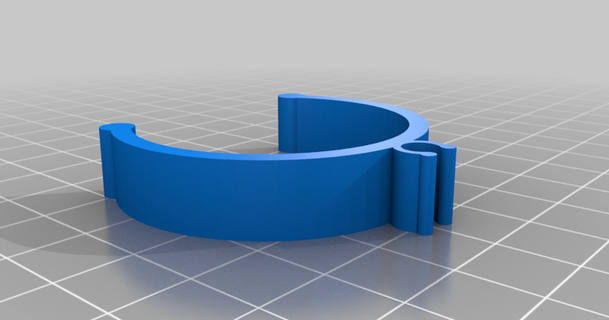 ikea linnmon adils cavo clip rds 3D Modelli domestico Casa attrezzature ikeahack gestione dei cavi thingiverse 3d print model - Mito3D