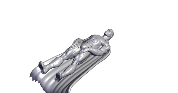 Kaya Süper kahraman aytheking 3D modeller Sanat tasarım heykeller 3d print model - Mito3D