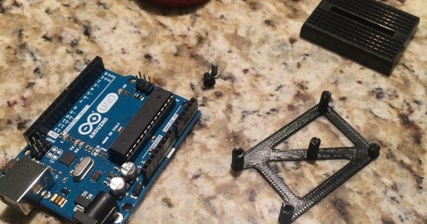 arduino mini tablero circuitos tubo subida pavor fabricante Roberts 3D modelos pasatiempo hacedores RC robótica thingiverse 3d print model - Mito3D