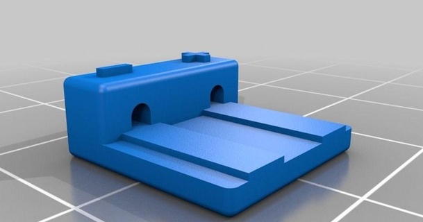 Super niedrig Profil USB Verbinder Batterie fürchten Hersteller roberts 3D Modelle Hobby Macher Elektronik thingiverse 3d print model - Mito3D