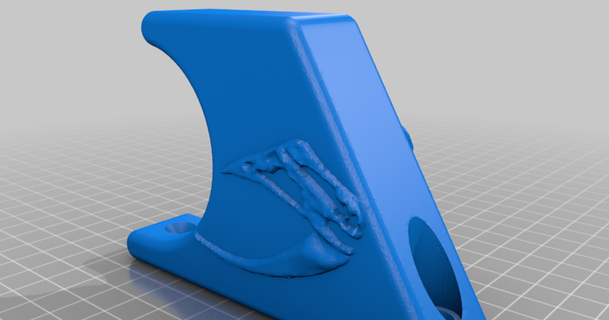 mandalorian riffle wallhanger qaz 3D Models Hobby & Makers Other Ideas mythosaur thingiverse mudhorn 3d print model - Mito3D