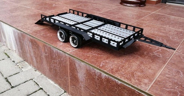 rc vlek bedabedrich 3D Models Hobby & Makers RC Robotics trailer rccar vozik 3d print model - Mito3D