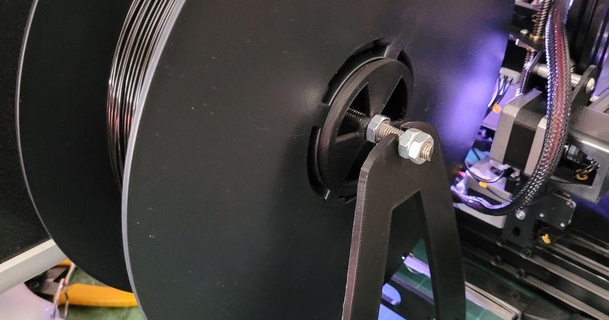 spool holder openscad pixelk 3D Models Printers Accessories 3d print model - Mito3D