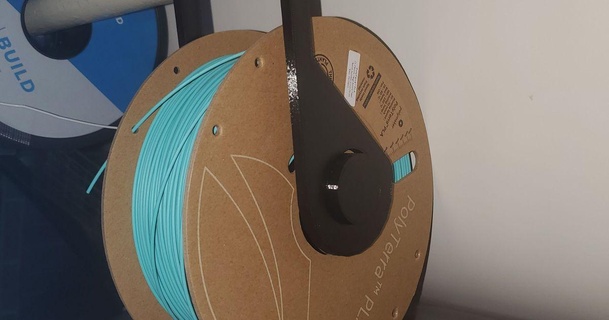 Wandschrank Stange Filament Aufhänger kürzer Eidechse 3D Modelle Drucker Zubehör Veranstalter Filamentspulenhalter Filamentpool Organisation Filamentspeicher 3d print model - Mito3D