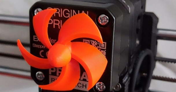 motor görselleştirici türbin paolog 3D modeller yazıcılar Aksesuarlar ekstrüder pervane 3d print model - Mito3D