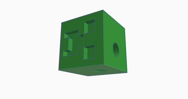 Kriechpflanze Kopf Schlüsselbund trostlos 3D Modelle Hobby Macher Ideen thingiverse 3d print model - Mito3D