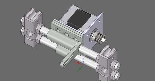 Prusa i3 Motor Halterung Adapter Index 3D Modelle Drucker Teile Upgrades prusai3 nema thingiverse nema17 3d print model - Mito3D