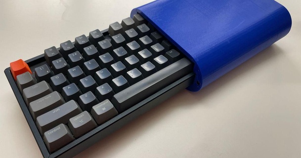 keychron k8 magnético teclado caso bainha cobrir bert 3D modelos casa escritório mecânico 3d print model - Mito3D