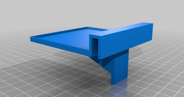 skadis superior estante frontera levantar 3D modelos casa oficina thingiverse ikeaskadis 3d print model - Mito3D