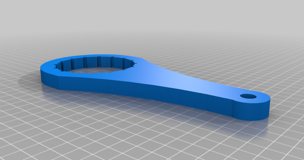 Su filtre İngiliz anahtarı yukarı kaldırmak 3D modeller ev halkı mutfak şeytani 3d print model - Mito3D