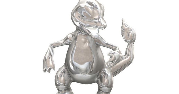 charmeleon v3design 3D modèles jouets Jeux action figures statues Pokémon Feu reptile pkm feu 3d print model - Mito3D