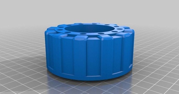 toy tire bowertech  3D Models  Toys & Games  Building Toys thingiverse replacementpart  3d print model - Mito3D