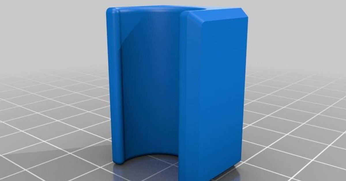 markerclip single Macneill 3D Modelli domestico Casa attrezzature clip thingiverse markerholder lavagna bianca edding 3D print model - Mito3D