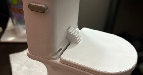 pinkeln Zeiger iz Labore 3D Modelle Haushalt Badezimmer Licht Lampe Toilette Laser Ziel 3d print model - Mito3D