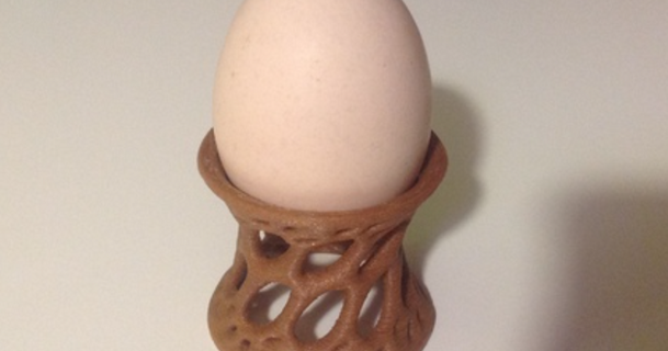 eggcup fancy fox 3D Models Household Kitchen design egg dishwasher eggholder 3d print model - Mito3D