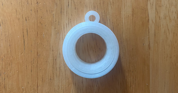 agitarse cardán anillo colgante pendiente neumático 3D modelos Moda accesorios joyería joya juguete inquieto 3d print model - Mito3D