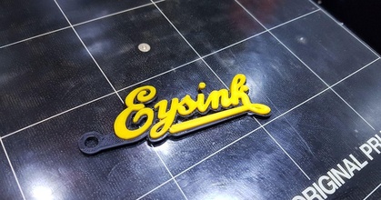eysink porte clés logo néerlandais historique marque sournois Télécharger libre stl modèle imprimablescom 3d modèles art conception 2d assiettes logos vélomoteur 3d print model - Mito3D