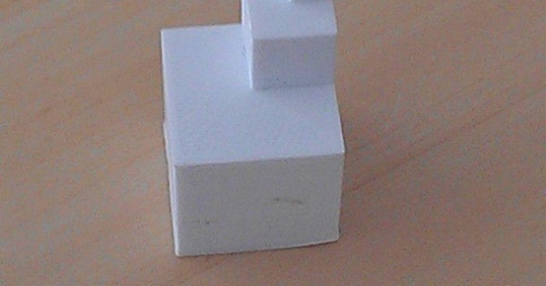 cubo test stampe meteogrid 3D Modelli stampanti 3dprinter testprints 3d print model - Mito3D