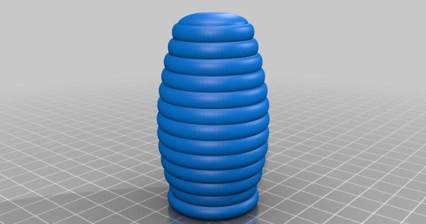 beehive shave brush handle 24mm hole knot frugal 3D Models Hobby & Makers Other Ideas razor thingiverse shavingbrush shavebrush 3d print model - Mito3D