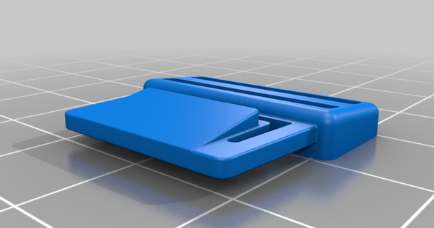 Deckel Clip Nilson fx 3D Modelle Mode Zubehör thingiverse 3d print model - Mito3D