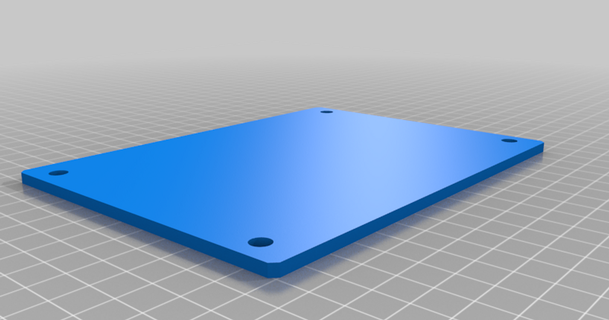 einfach Tablett Nilson fx 3D Modelle Haushalt Badezimmer thingiverse 3d print model - Mito3D