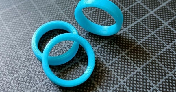simples dedo anel 58mm Nilson fx 3D modelos moda mulheres thingiverse 3d print model - Mito3D