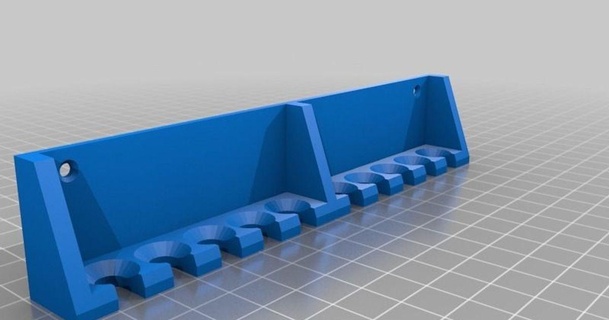 precisão Chave fenda parede montado remixar Jaegermeister 3D modelos passatempo fabricantes Ferramentas thingiverse 3d print model - Mito3D