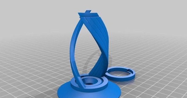 spiral toothbrush razor holder jons 3D Models Household Bathroom thingiverse toothbrushholder razorholder 1 3d print model - Mito3D