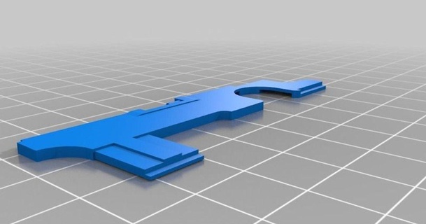 m4 8mm bearing selector plate - v12 falken gt4 3D Models Hobby & Makers Other Ideas airsoft thingiverse 3d print model - Mito3D