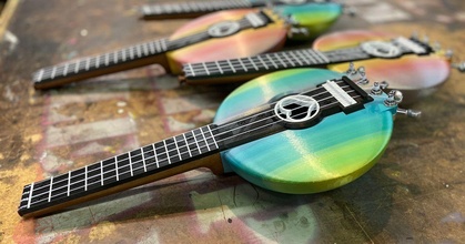 modified ukulele rich thompson download free stl model printablescom 3d models hobby & makers music 3d print model - Mito3D