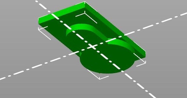 ojo cerradura percha modificador máquina web 3D modelos pasatiempo hacedores mecánico partes montaje pared colgando prusaslicer suspensión 3d print model - Mito3D