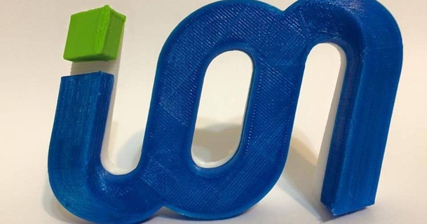 Ion schnell Transit Logo kanardisch 3D Modelle Kunst Design 2D Platten Logos thingiverse Straßenbahn Schnellverkehr Kitchener 3d print model - Mito3D