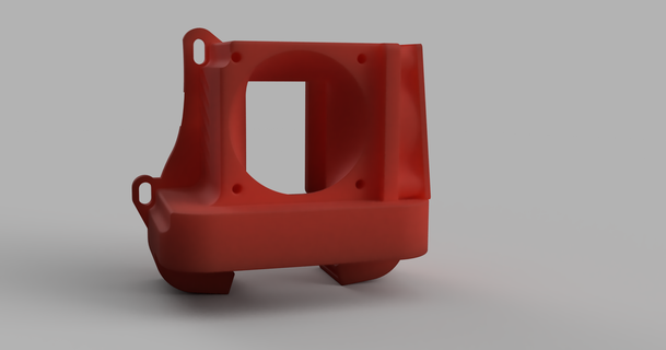 mega mini satsana 40mm ajustável lente monte independente 3D modelos impressoras impressora partes Atualizações qualquercubicmegazero 3d print model - Mito3D