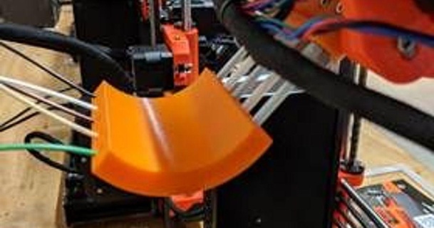 mmu2s ptfe tubo stabilizzatore tenditore longdono 3D Modelli stampanti Accessori mmu2 prusammu2 3d print model - Mito3D