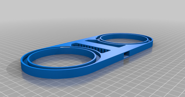 flsun sr - led ring light mount diabolik 3D Models Printers Other Printer Parts & Upgrades ringlight thingiverse flsunsr 3d print model - Mito3D