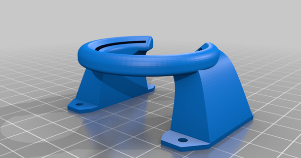 flsun sr - fan duct radial offset diabolik 3D Models Printers Other Printer Parts & Upgrades fanduct thingiverse coolingduct circular 3d print model - Mito3D