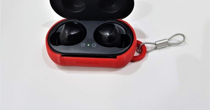 samsung iconx case bader download free stl model printablescom 3d models gadgets portable devices airpods black diy earphone headphones 3d print model - Mito3D
