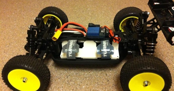 Mini 8ight Batterie Teller openrc streelydan 3D Modelle Hobby Macher RC Robotik losi thingiverse Radio Kontrolle mini8ight 3d print model - Mito3D