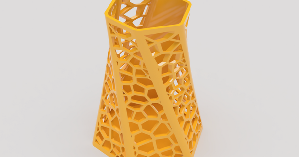 honeycomb pencil & tool box btr3d 3D Models Hobby Makers Organizers pencilbox 3d print model - Mito3D