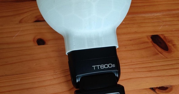 Blitz Reflektor Thinos 3D Modelle Gadgets Foto Video 3d print model - Mito3D