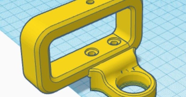creality ender 2 pro maniglia asse stabilizzatore predone 3D Modelli stampanti parti aggiornamenti 3d print model - Mito3D