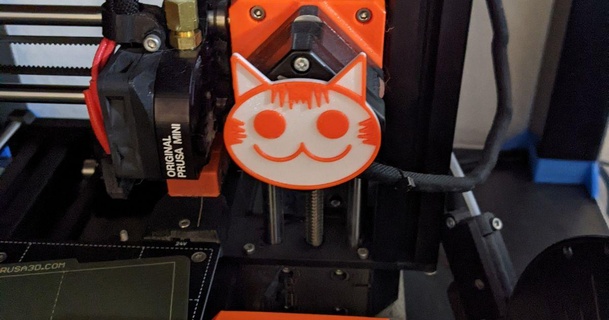 gatto viso 3 discotehk 3D Modelli arte design 2D piatti loghi Visualizzatore motore 3d print model - Mito3D