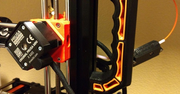 prusa mini handle 3drls 3D Models Printers Prusa Parts & Upgrades 3d print model - Mito3D