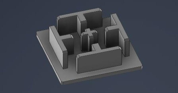 Aluminium Extrusion 2020 Endkappe rudy Martin 3D Modelle Hobby Macher mechanisch Teile Aluminiumextrusion 2020endcap 3d print model - Mito3D